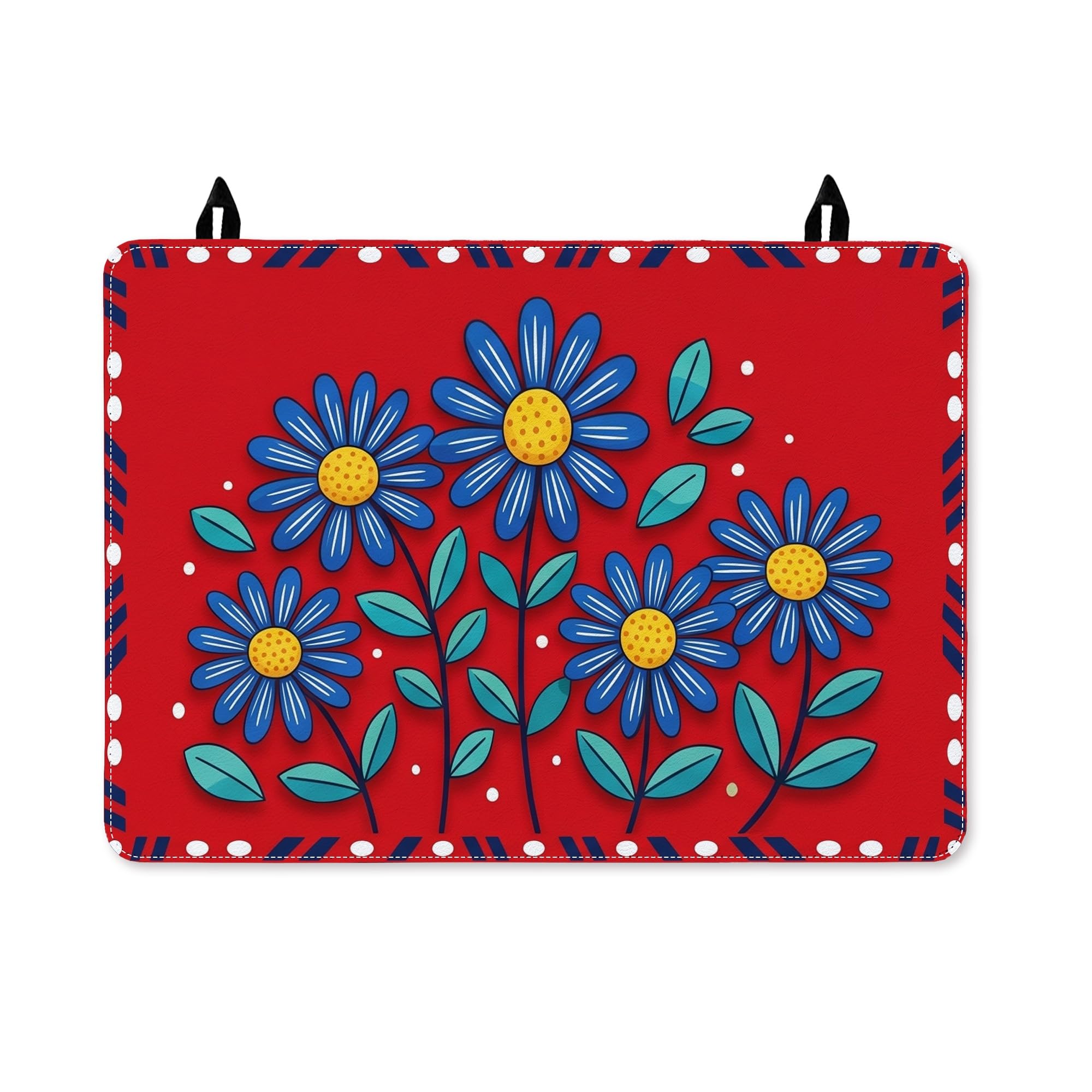Housse cuisinière électrique résout manque de place, tapis imperméable chrysanthème lavable