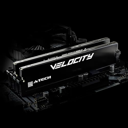 Miniatura 2 de A-Tech Velocity RAM AV2K32G5D56X - Memoria RAM de 64 GB (2 x 32 GB) DDR5 5600 MHz (PC5-44800) XMP 3.0 UDIMM 1.1V no ECC DIMM 288 pines