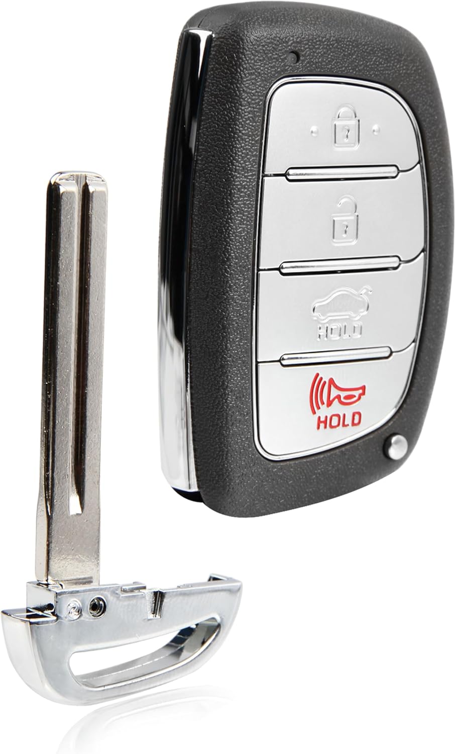 2X Keyless Entry Remote Key Fob Replacement 4-Button for 2015-2017 Hyundai Sonata (CQOFD00120, 95440-C1000NNA, 95440-C1000, 95440-C1001)