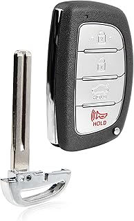 Keyless Entry Remote Key Fob Replacement 4-Button for 2015-2017 Hyundai Sonata (CQOFD00120, 95440-C1000NNA, 95440-C1000, 95440-C1001)