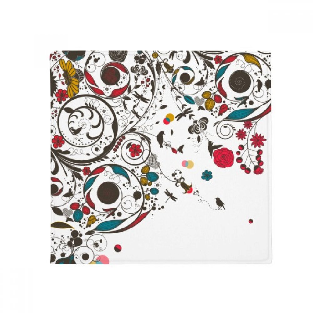 Tapis de sol anti-glisse fleurs 80cm pour cuisine propre