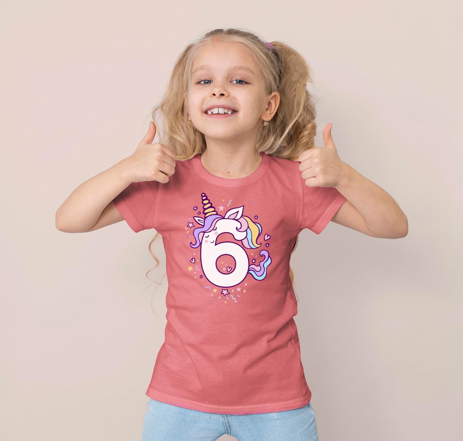Unicorn 6th Birthday Shirts for Toddler Girls Outfit Bhutan Ubuy
