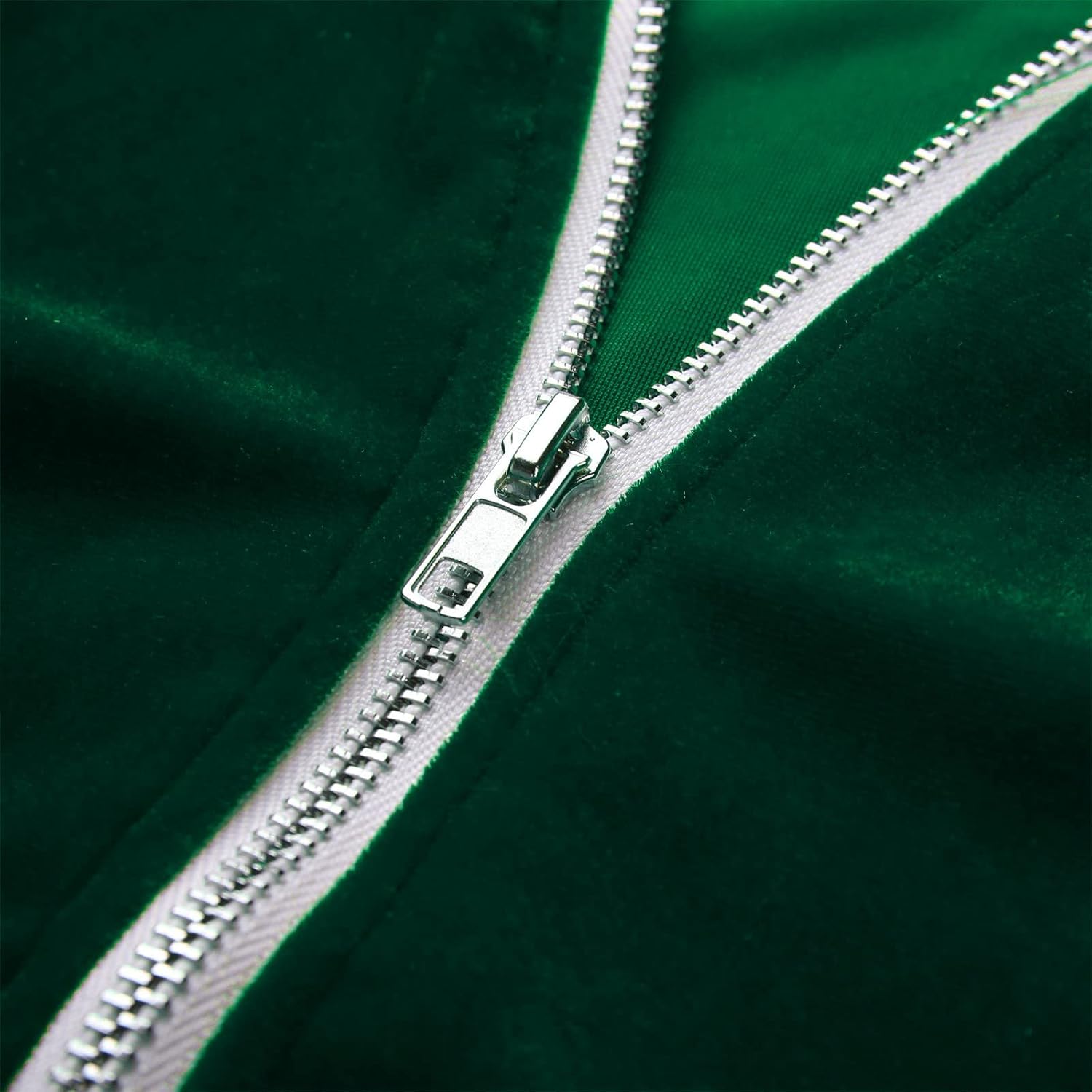 Men's Velour Tracksuits 2 Piece Set Full Zip Velvet Sweatsuit Causal Jogging Suits Track Jacket and Pant Winter Outfits