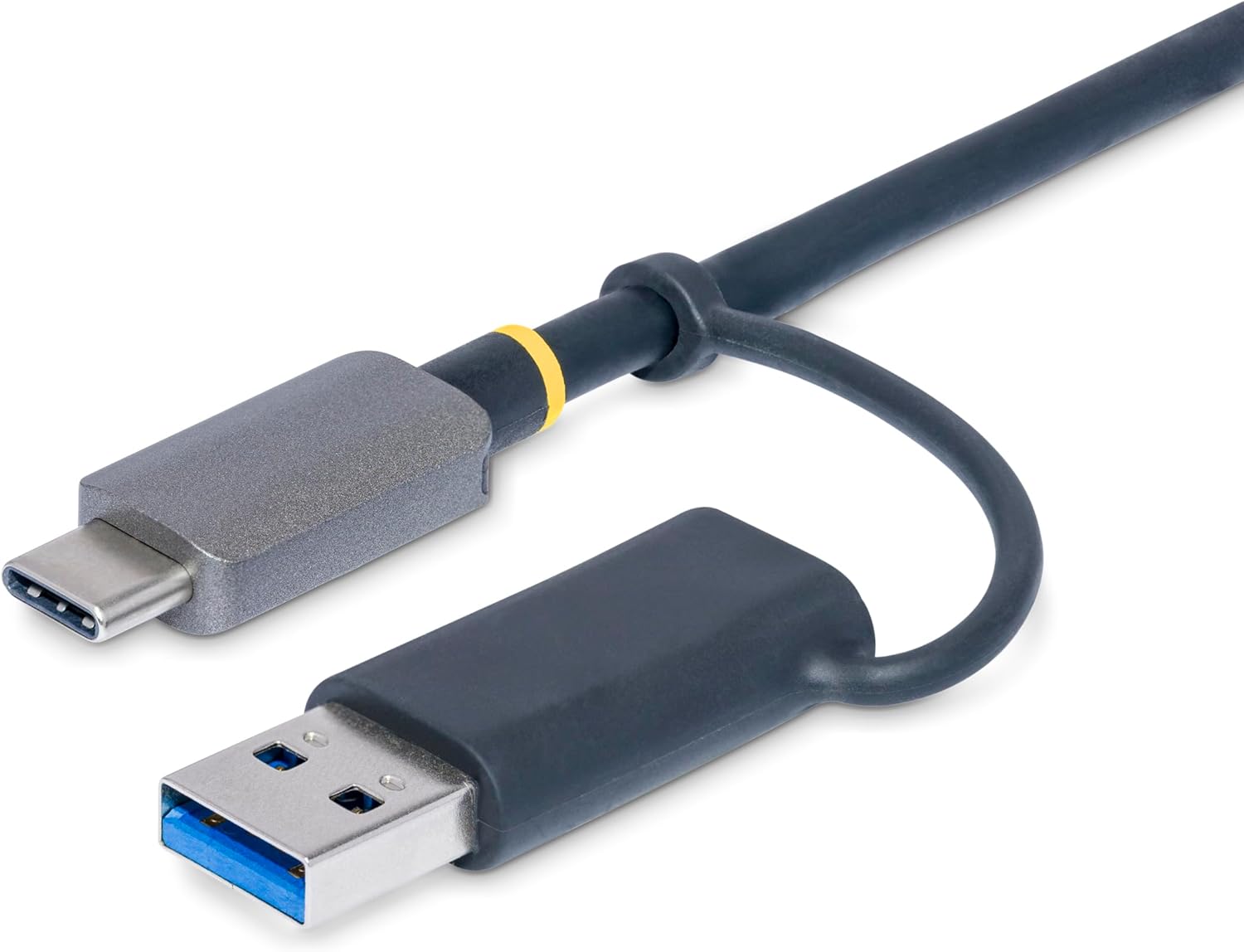 StarTech USB 3.0 Multi-Media Memory Card Reader, SD/microSD/CompactFlash, USB-C External Card Reader with USB-A Adapter