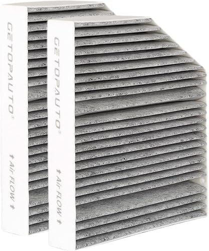 GETOPAUTO 2058350147 Filtro de aire de cabina con carbón activado compatible con Mercedes-Benz C300, C400, E300, E400, E450, GLC300, GLC350e, C43