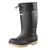 Unisex TITAN Industrial Waterproof Protective Steel Safety Toe & Plate Slip-On Boots with Removable Inner Boot System