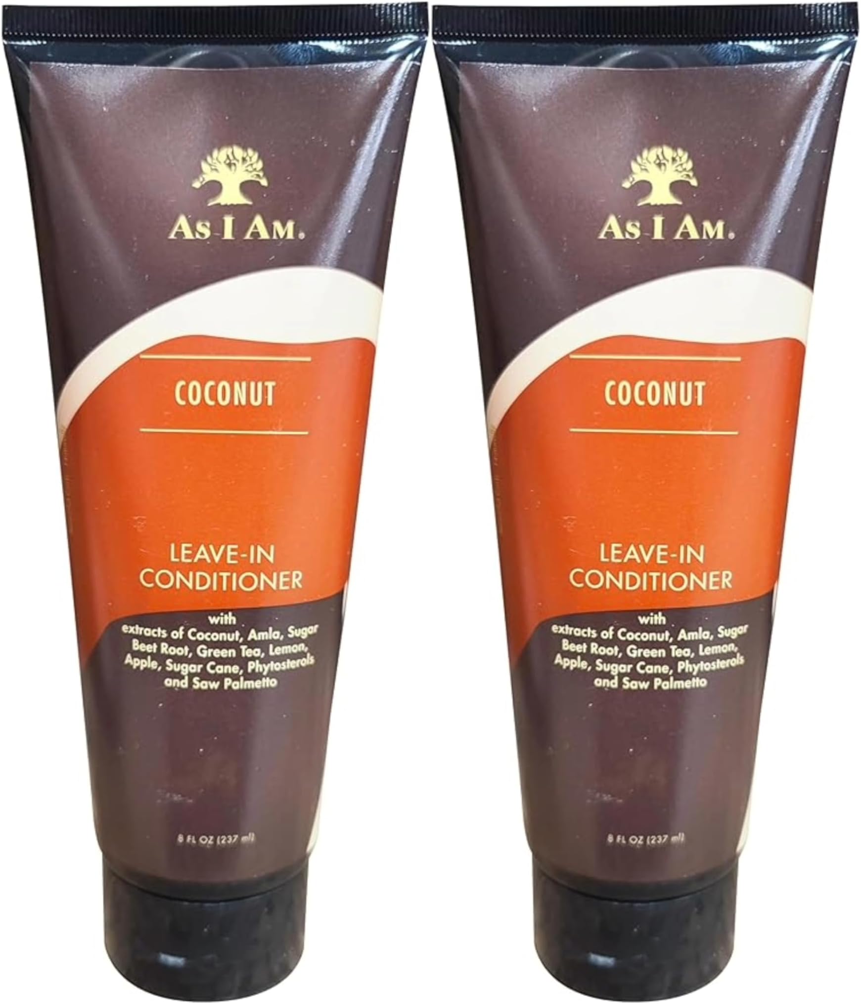 As I Am Leave-In Conditioner, 8 oz (Pack of 2)