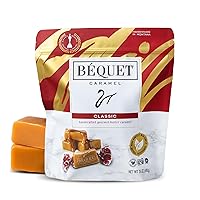 Vista 11 de Béquet Caramel - Clásico - Caramelo envuelto individualmente - Caramelo gourmet - Hecho en Montana - Kosher (Estrella D) y sin gluten - Bolsa