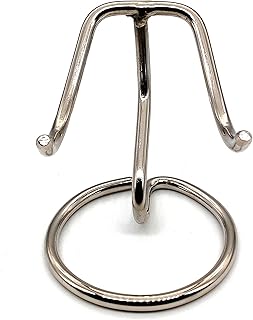 5MOONSUN5's Heart Shaped Urn Stand (CHROME FINISH), Stand for Heart Keepsake Urn, Burial Urns,