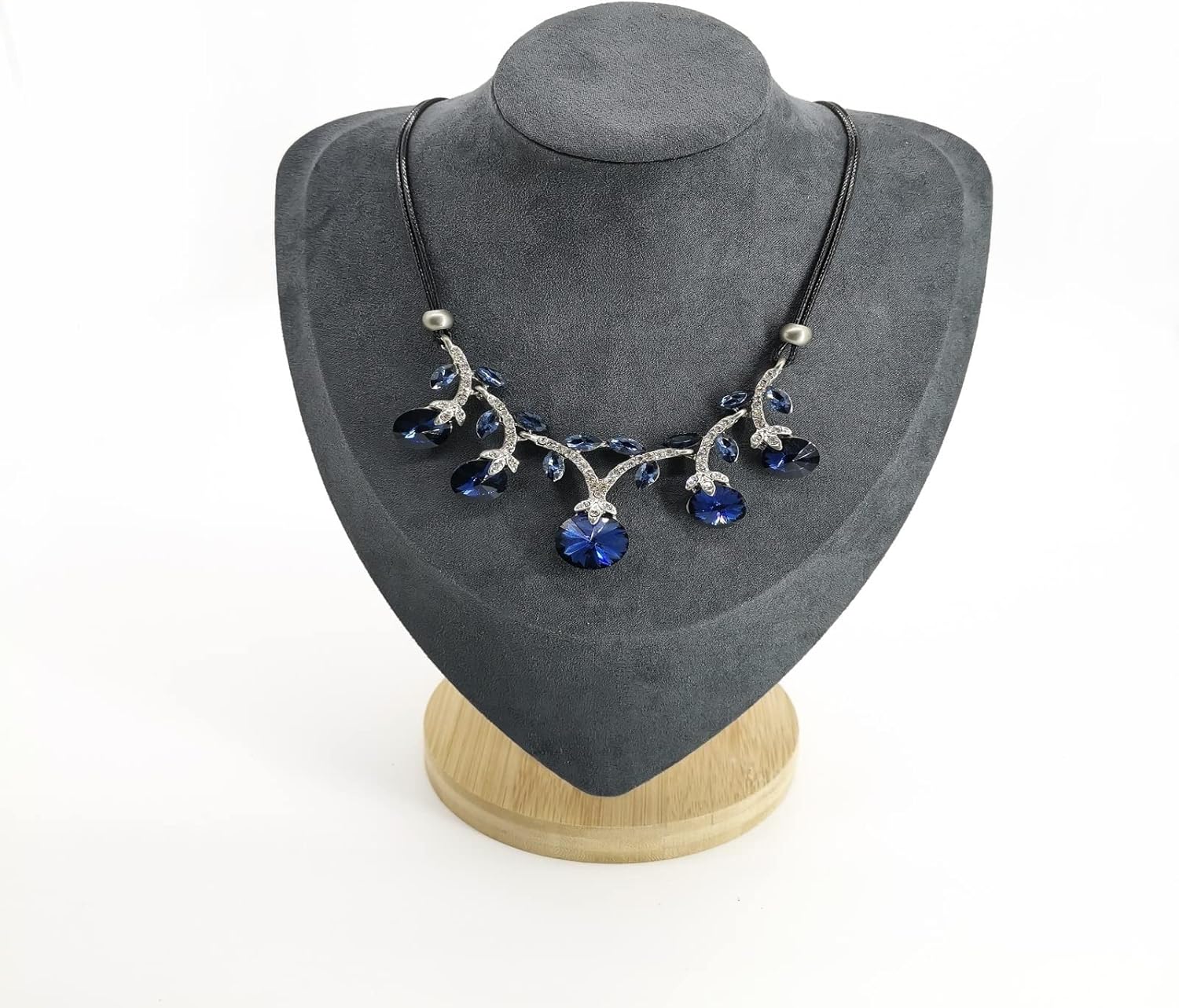 Jewelry armoire Necklace Display Stand Pendant Jewelry Display Stand Bracket Velvet Jewelry Box Organizer Jewelry Store Display Ornament jewerly Tree organizing (Color : B1 s) (B1 S)