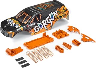 ARRMA Gorgon Painted Decaled Trimmed Body Set (Orange), ARA402357