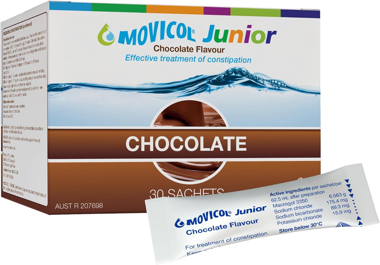 MOVICOL Junior Chocolate 30 Pack