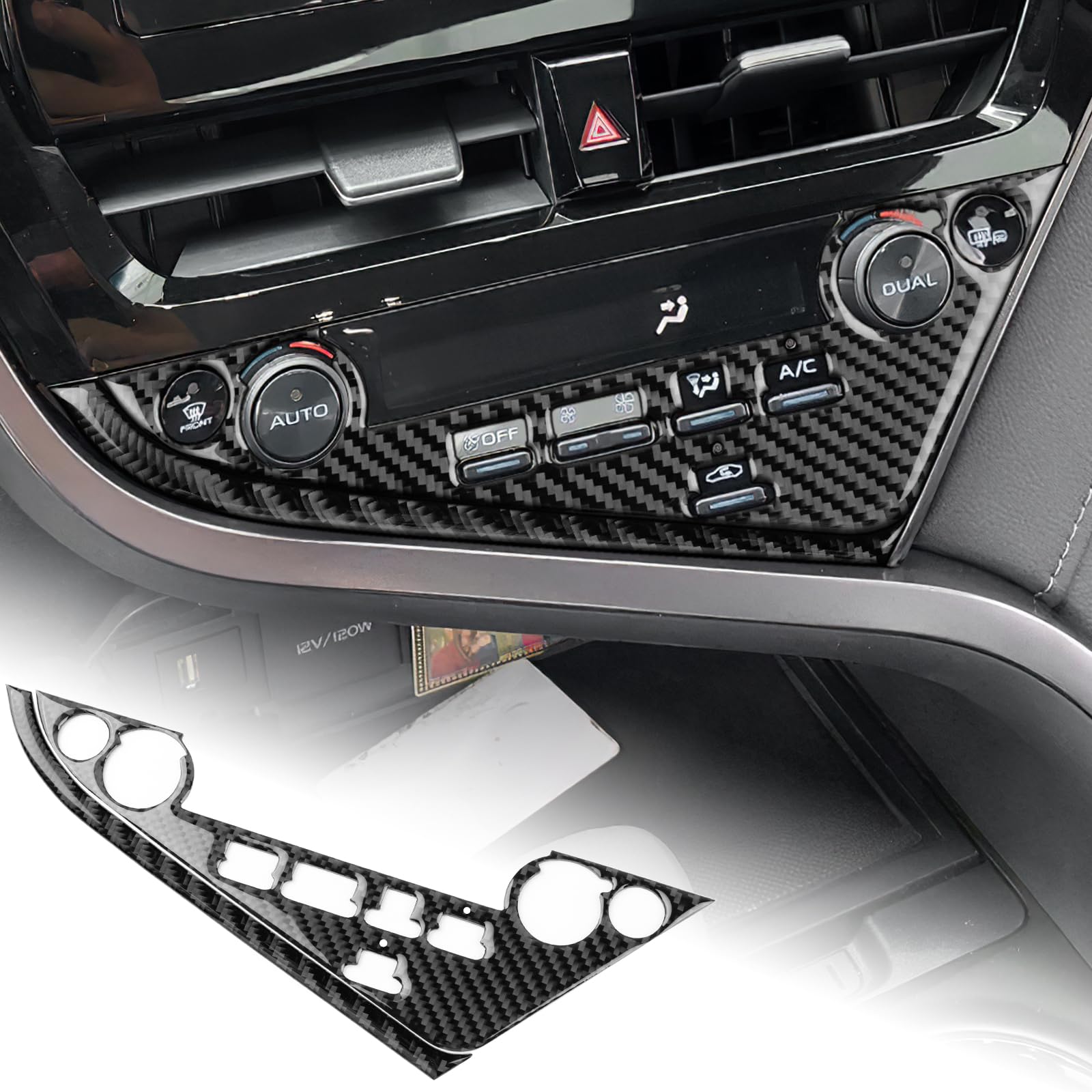 ZOXOQ Tapete De Revestimiento De Consola Central Compatible Con Honda Accord 2023 2024 Accesorios Para Portavasos Portavasos Antipolvo