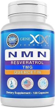 Genex Formulas NMN 1000mg 4-in-1 with TMG, Quercetin and Resveratrol