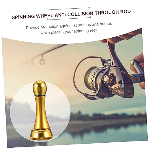 Miniatura 3 de SUPVOX Barra anticolisión, mango de carrete de pesca, perilla de pesca, mango de carrete de baitcast, carrete de pesca, equilibrador, barra de