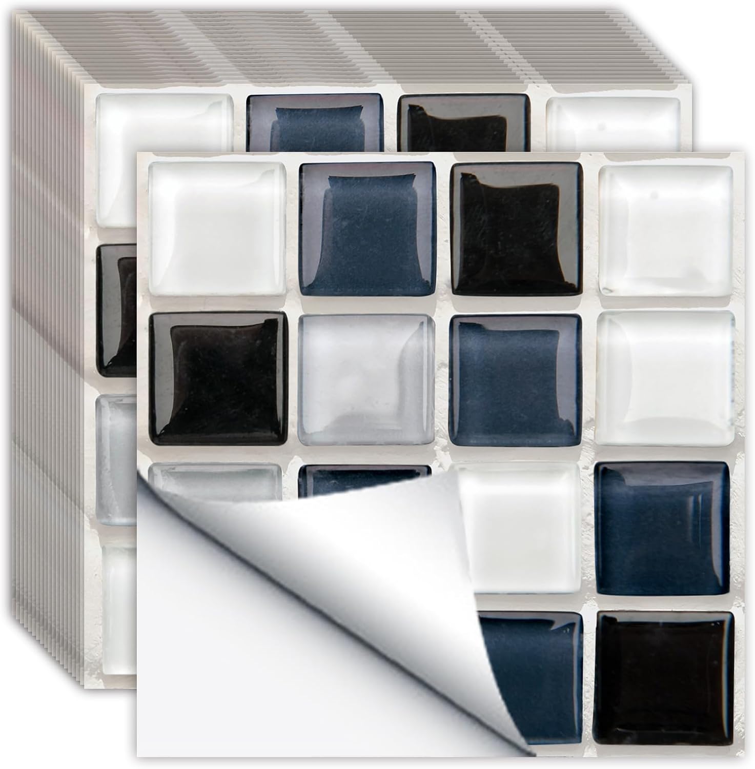 Crumya Tile Stickers, 20Sheet 6 * 6 inches Peel and Stick