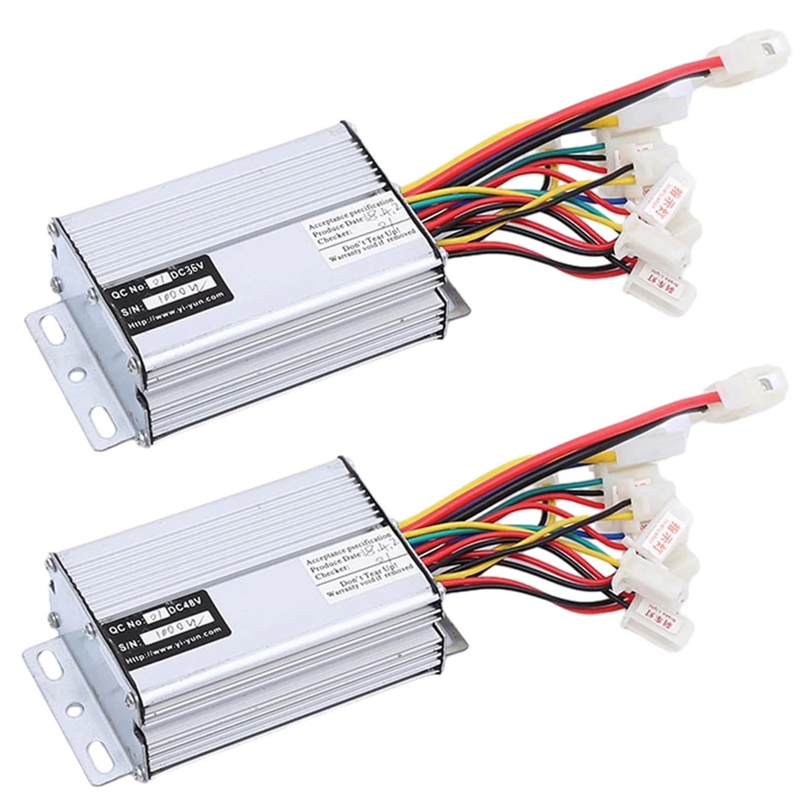 1 Uds. Controlador de velocidad del Motor 36V/48V 1000W controlador de cepillo de bicicleta eléctrica 30A controlador de velocidad de cepillo for piezas de bicicleta eléctrica(36V)