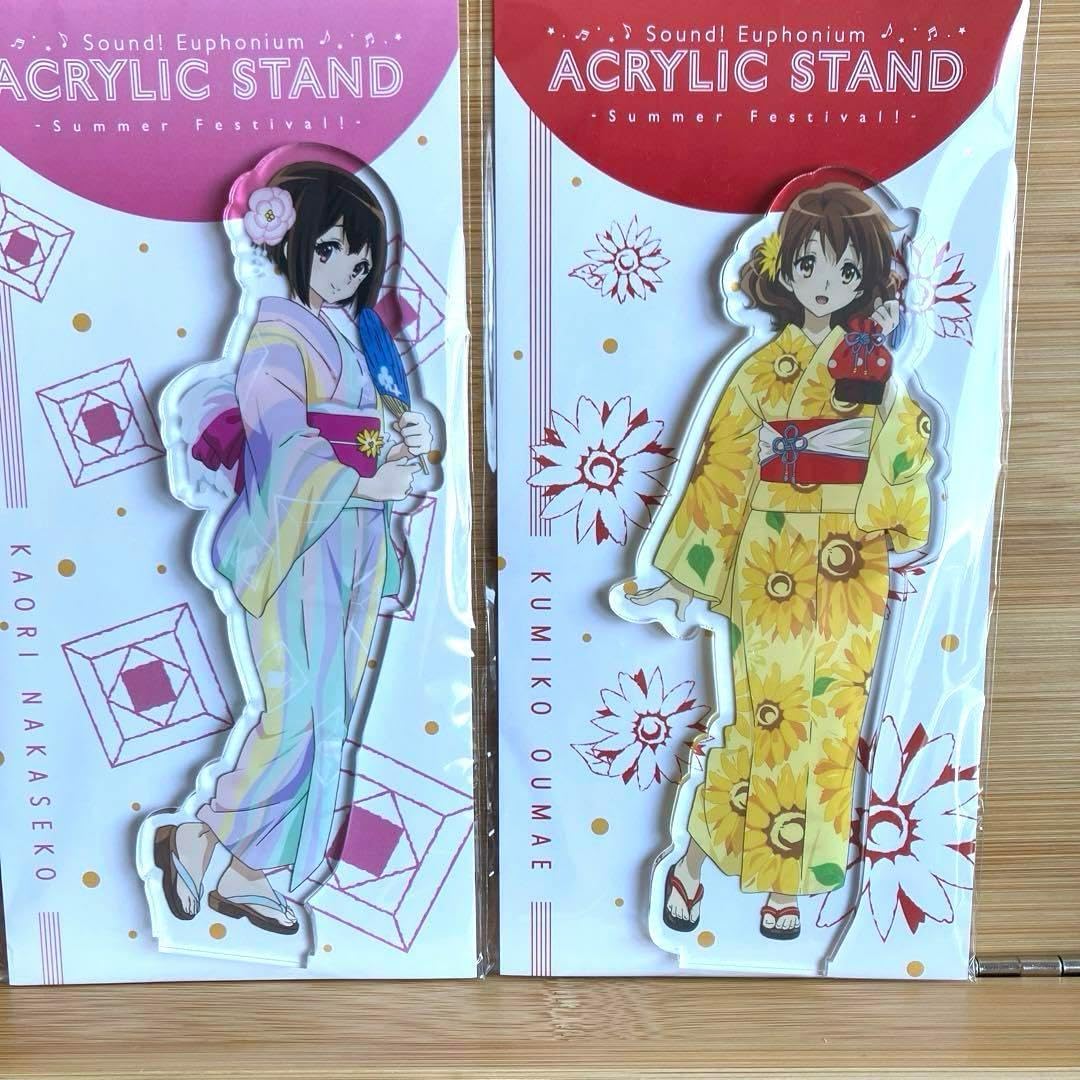 響けユーフォニアム 夏祭りアクリルスタンド 香織久美子 2つセット 響け！ユーフォニアム 夏祭り！アクリルスタンド【久美子】【在庫品】
