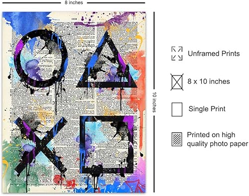 Miniatura 2 de Gaming Room Decor - Game Room Decor - Video Game Decorations -Gamer Gifts for Men, Teens, Kids - Remote Control Wall Decor for Family Room, Den,