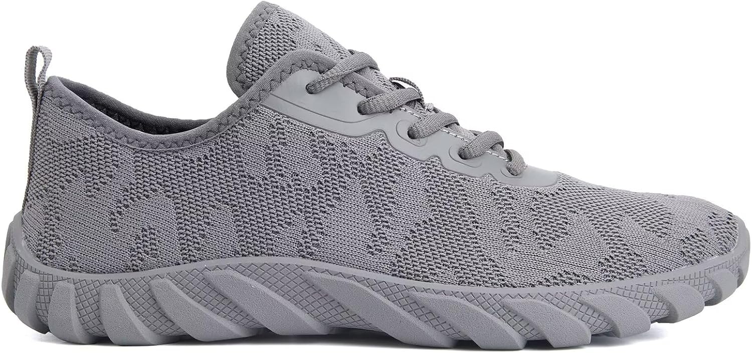 WateLves Water-Shoes-Lightweight-Barefoot-Walking Shoes Non-Slip, Casual-Style, Mesh Upper Aqua-Socks-Beach-Swim Shoes for Mens Womens