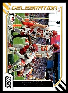 2023 Score Celebration #1 Travis Kelce/Patrick Mahomes NM-MT Kansas City Chiefs Football Trading Card