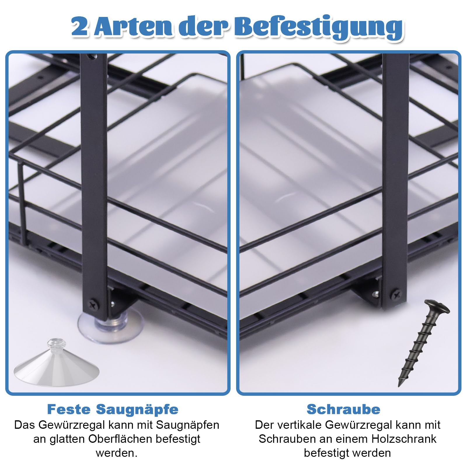Étagère à épices extensible
