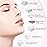 COSLUS Facial Cleansing Brush Silicone Face Scrubber: 7 in 1 FBS-D Electric Exfoliating Rotating Massage Device Waterproof Deep Cleaning Exfoliation Spa Machine - Electronic Skin Care Wash System
