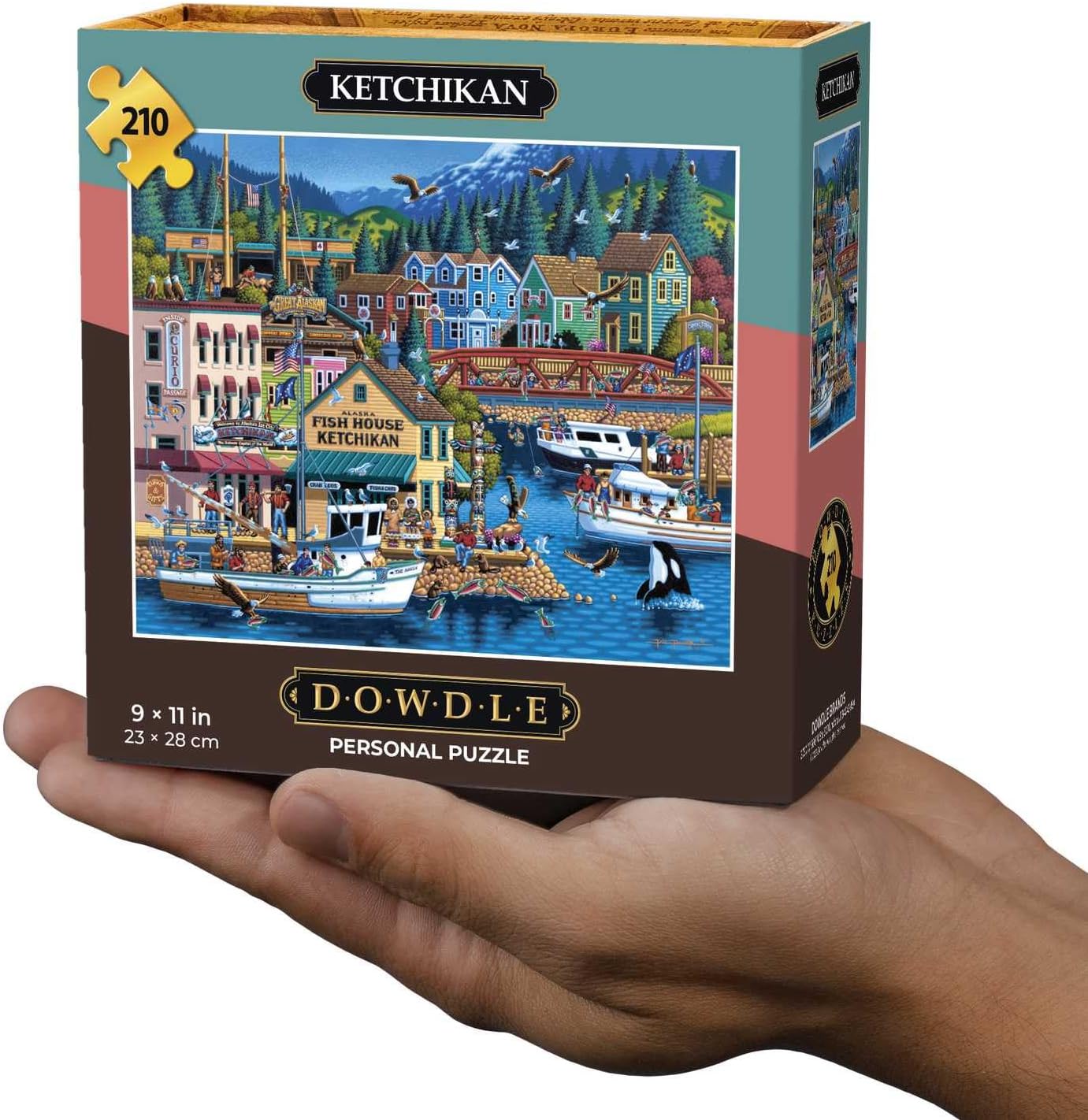 Dowdle Personal Puzzle - Ketchikan - 210 Piece
