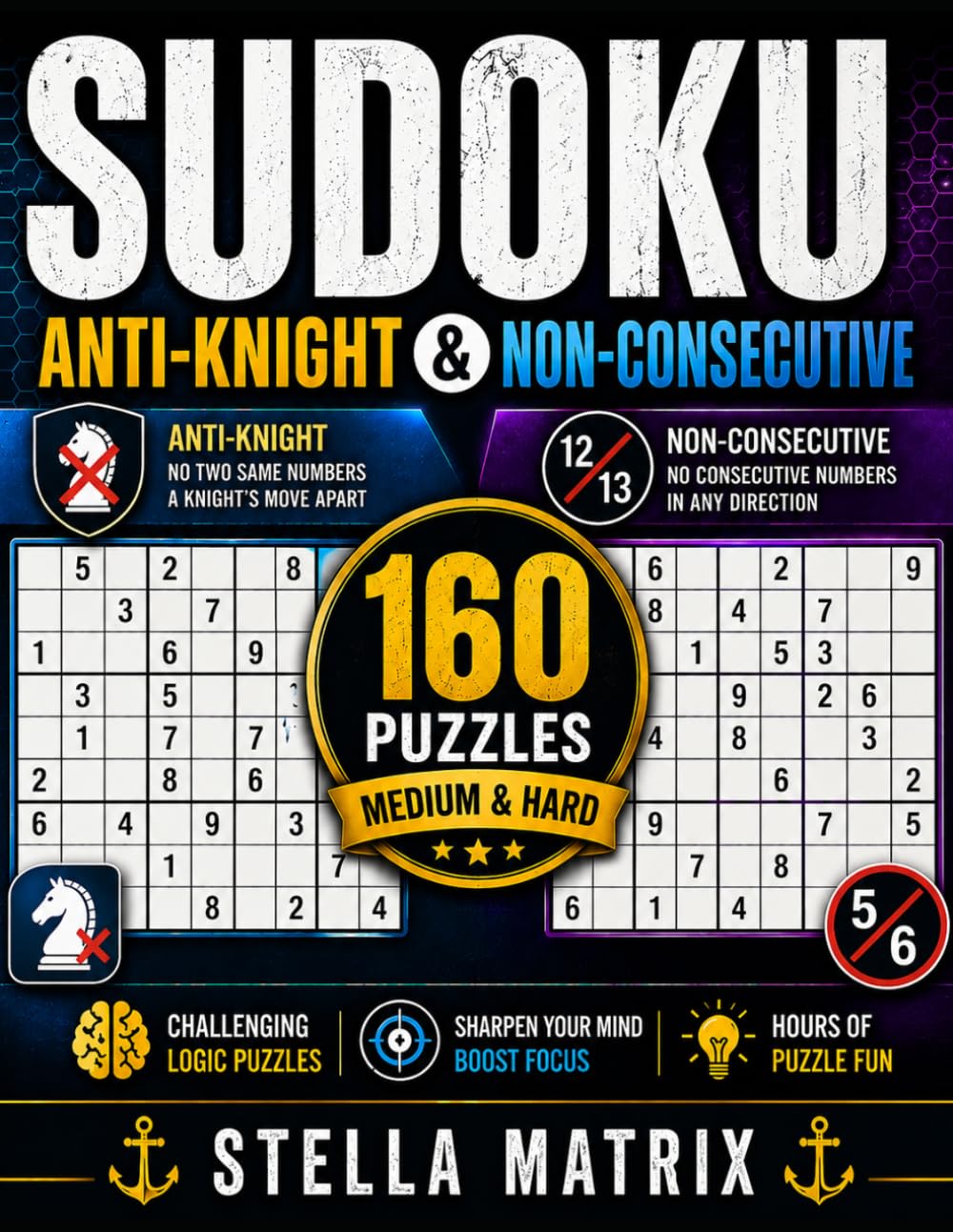 Non-Consecutive & Anti-Knight Sudoku