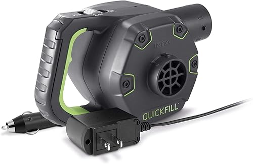 Miniatura 3 de INTEX Bomba de aire eléctrica QuickFill infla y desinfla colchones de aire, kayaks inflables, botes, juguetes