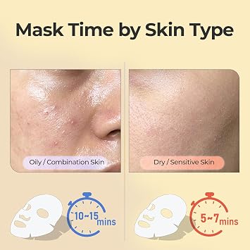 Pioom Bichon Oxygen Bubble Cleansing Mask Foaming Sheet Korean Skincare Facial Mask for Deep Pore Cleansing, Gentle Face, Sensitive Skin Safe, K-Beauty, Pack of 10