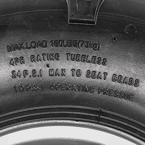 Miniatura 5 de Neumáticos ATV 16X8-7 sin cámara para Go Kart UTV Quad Bike Buggy