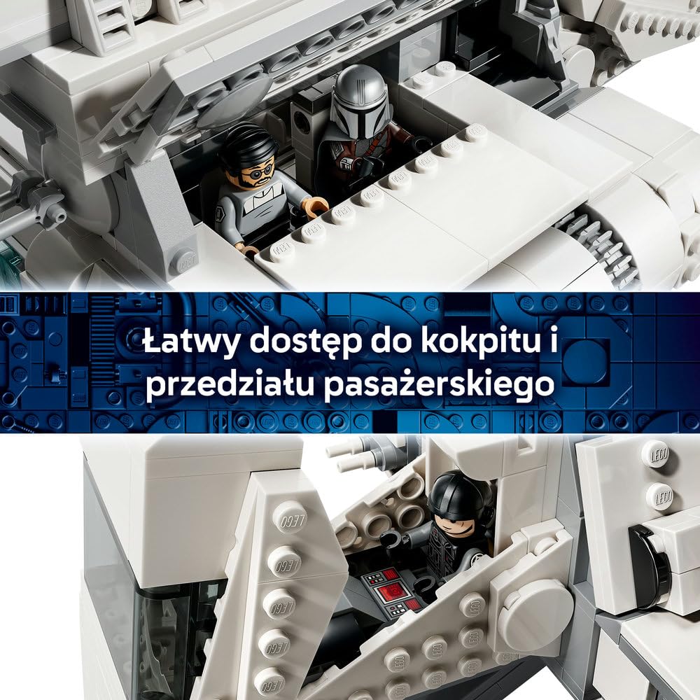 LEGO Star Wars Imperialny prom typu Lambda 75459 | Statek kosmiczny, z Gwiezdnych Wojen, prezent dla fana Star Wars 14+, klocki konstrukcyjne dla nastolatków, 961 elementów