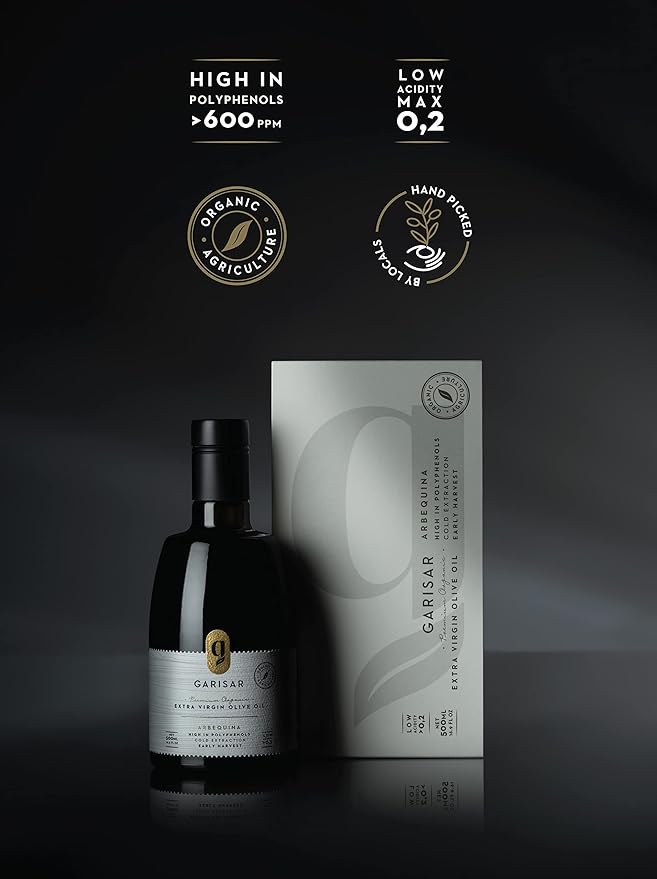 Aceite de Oliva Extra Virgen Garisar 16.9 fl oz Botella miniatura 2