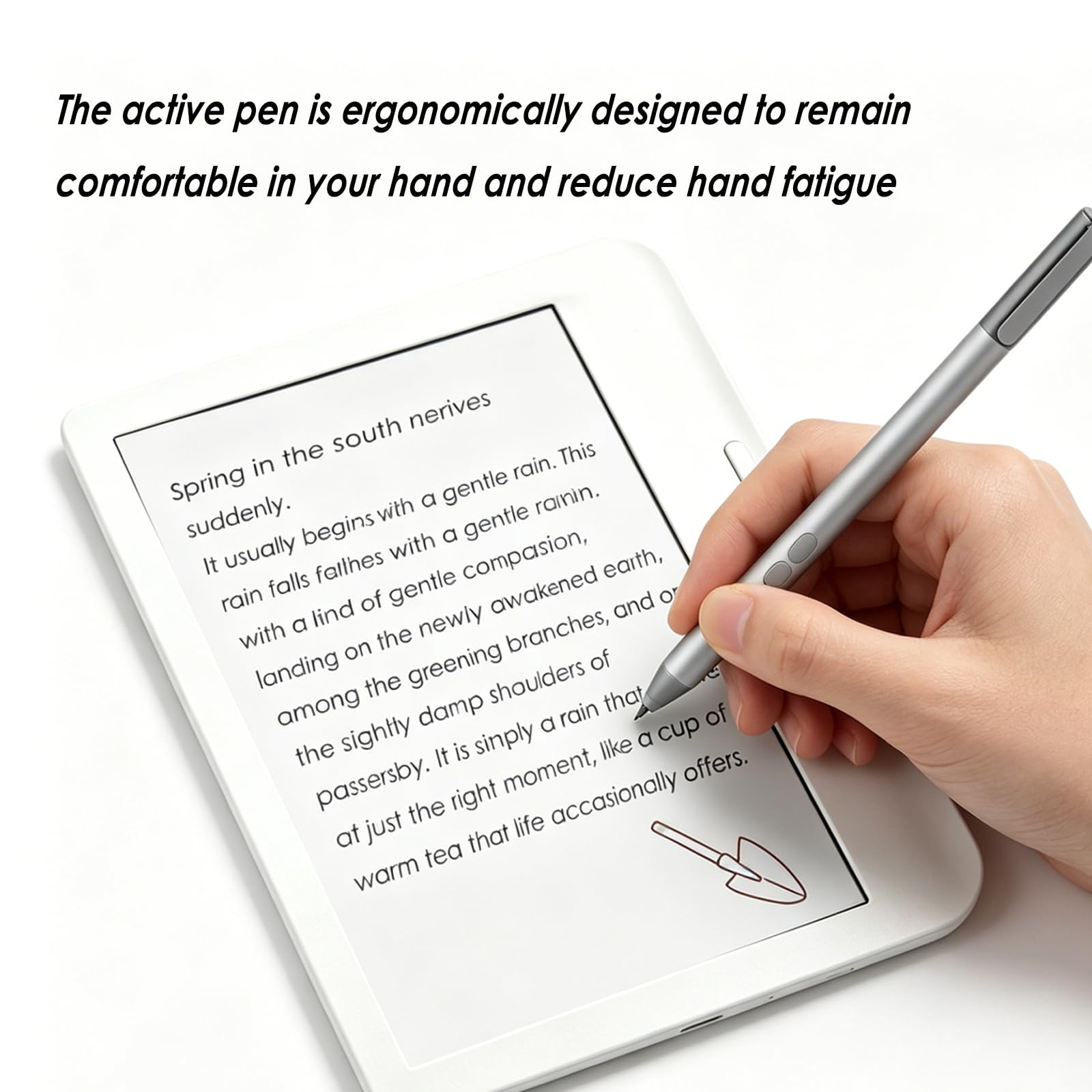 Stylet actif pour Kobo Stylus 2 compatible avec Kobo Libra Colour Pen compatible avec Kobo Libra Colour eReader Pen