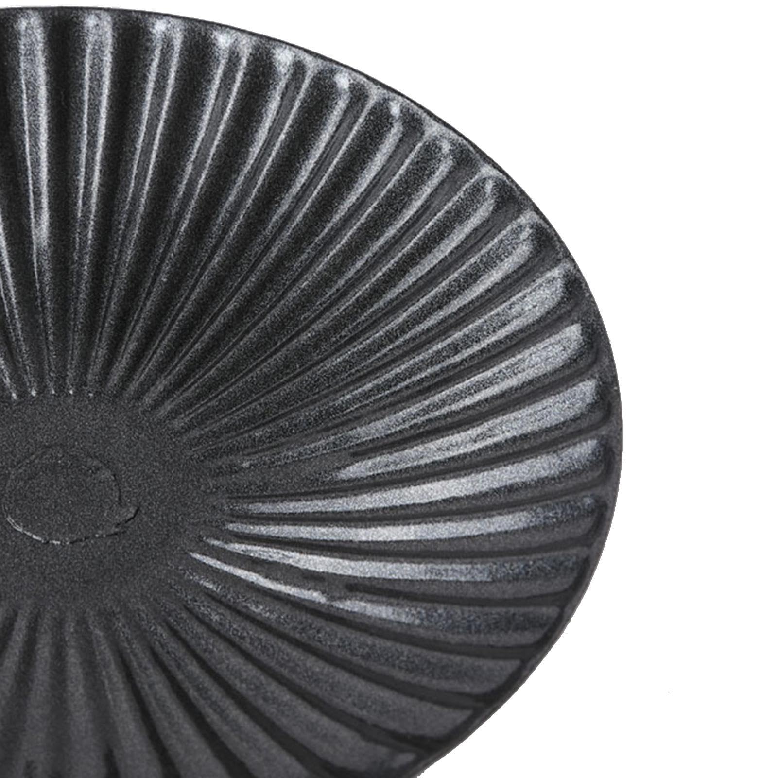 Kerzenhalter Aus Eisen, Mattschwarz – Mit Griff Für Stumpen- & Kugelkerzen (5,1–11,4 Cm Durchmesser)
