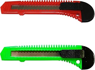 Utility Knife Box Cutter Retractable Blade Snap Off Razor Knife with Safety Lock 5