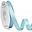 Ribbli Light Blue Double Faced Satin Ribbon,1/2 x Continuous 25 Yards,Use for Craft Bows Bouquet, Gift Wrapping, Wedding Decoration, Floral Arrangement