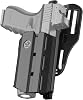 Orpaz Light Bearing Holster Compatible with Springfield XD Holster with Light/Laser/Sight/Optics (Large Pistol Lights, Drop-Leg Attachment)