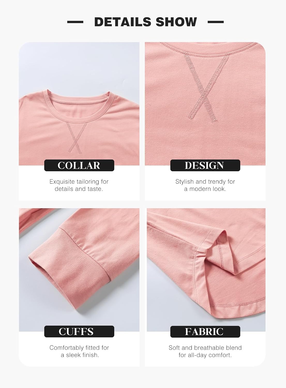 JMIERR Mens 3 Pack Cotton Hipster Hip Hop Longline Crewneck T-Shirt - Image 5