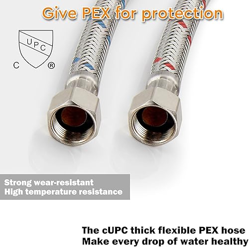 Miniatura 6 de BESy - Grifo de baño con boquilla de cascada, color negro, de una sola llave, grifo de lavabo para Rv con placa de cubierta, latón, negro mate, 1 o