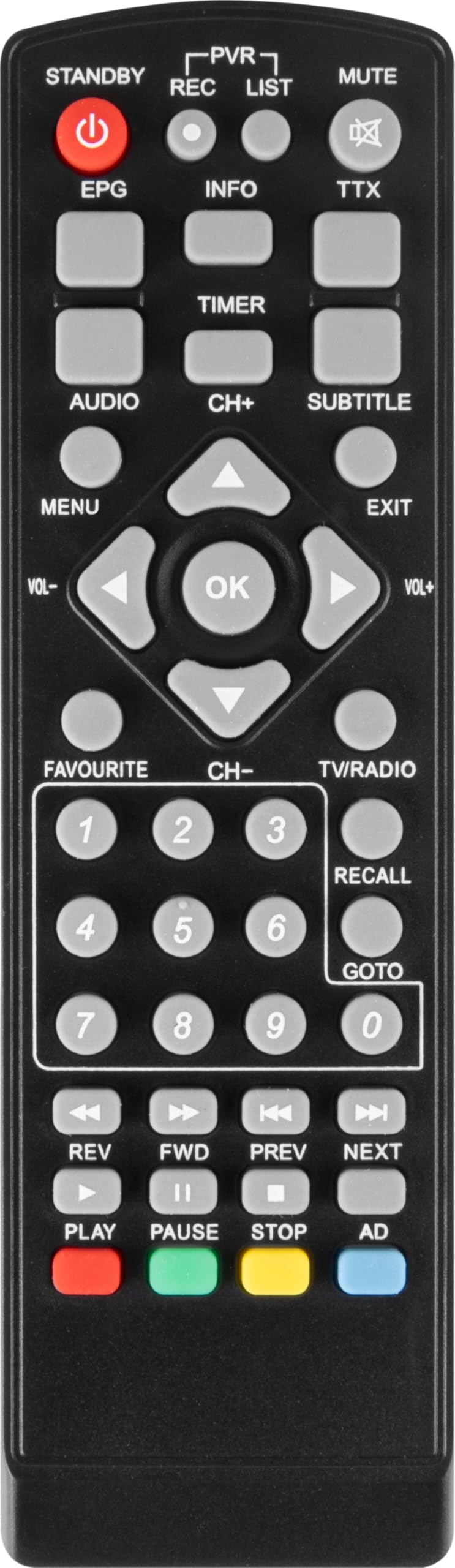 OM-26100 – Receptor satélite HD para Montaje Oculto – Negro | Carcasa muy compacta, solo 10,8 × 1,8 × 6,5 cm, DVB-S2, USB para reproducción multimedia, HDMI