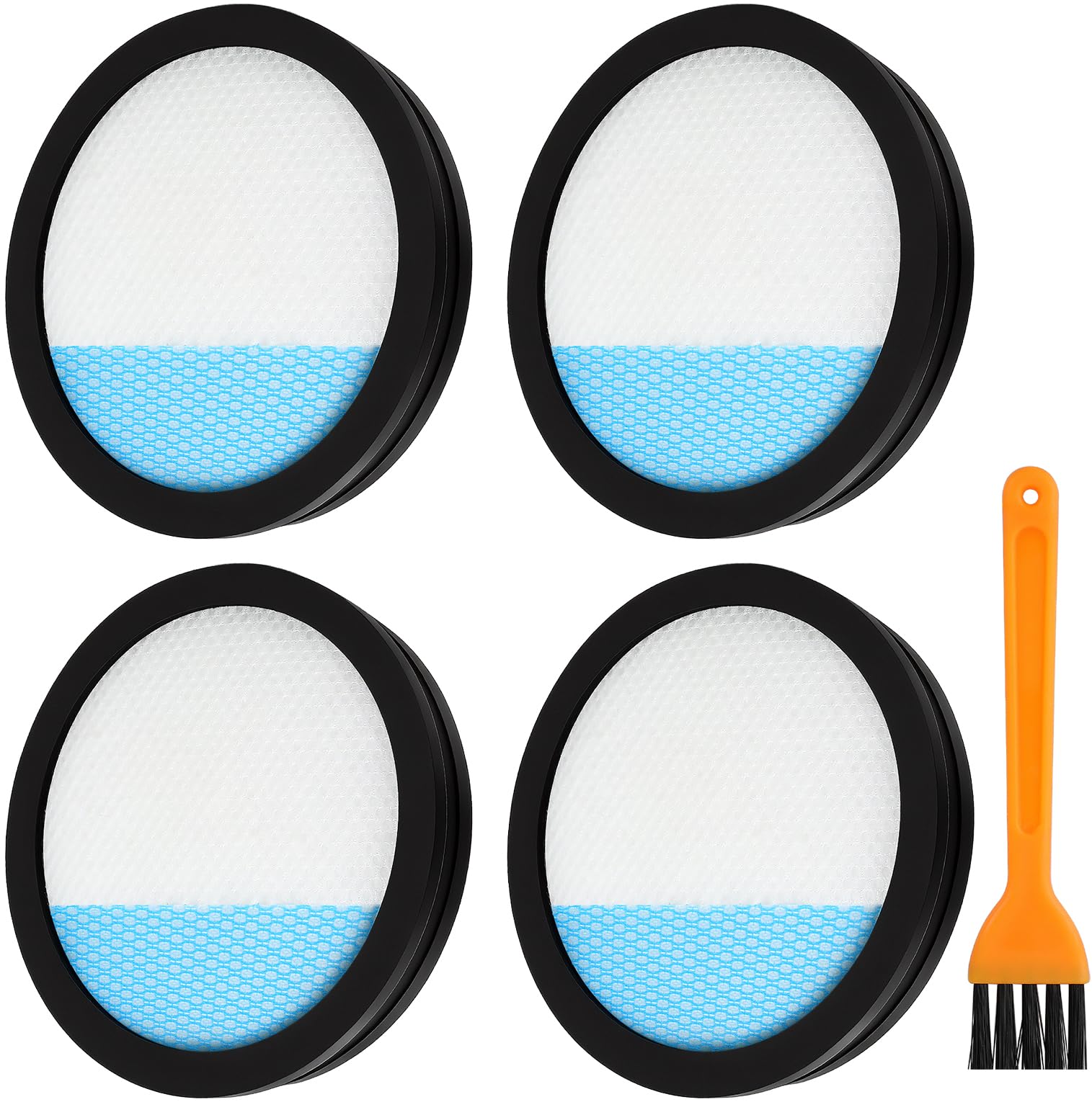 4er-Pack PCL720 Filter Ersatz für Ryobi ONE+ 18 V schnurlosen Stabstaubsauger PBLSV716K PBLSV716B PBLSV717K & PBLSV717B
