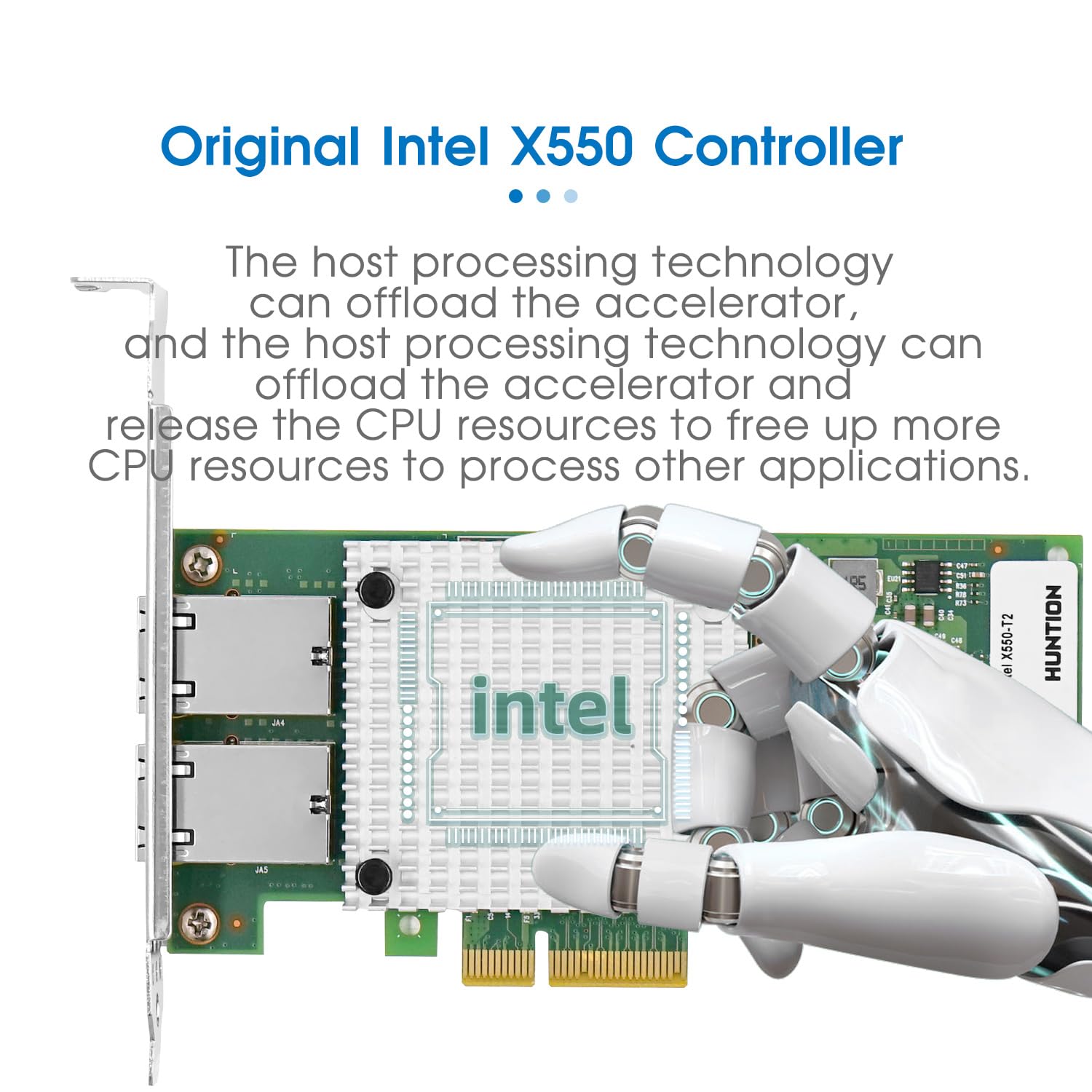 Amazon.in: Buy 10Gb PCI-E NIC Network Card for Intel X550-T2, Dual