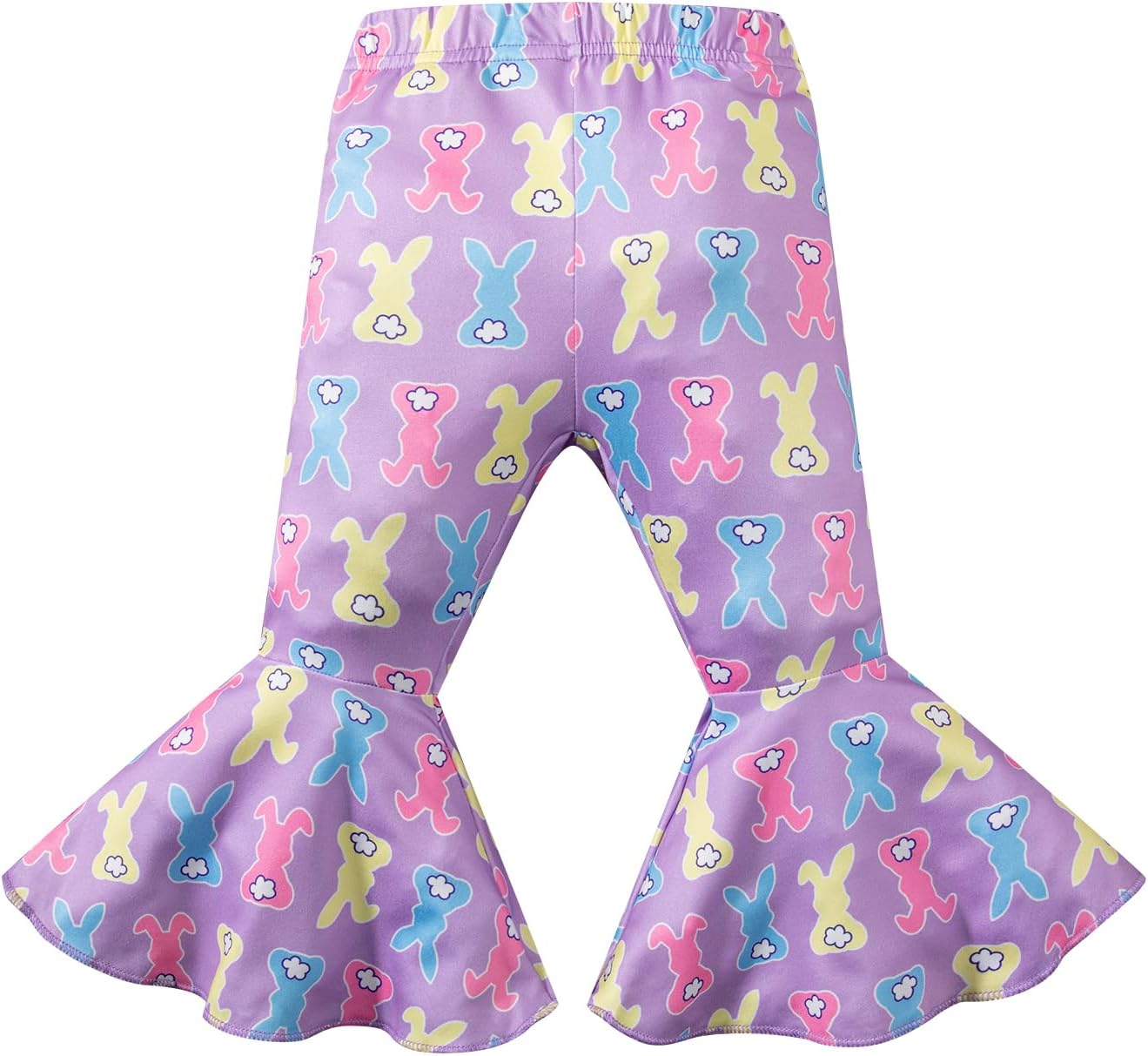 Okbebe Baby Girl My 1st Easter Outfits 3Pcs Infant My First Easter Bunny Pants Set