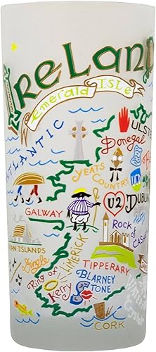 Miniatura 4 de catstudio Vaso para beber Río de Janeiro  Obra de arte inspirada en la geografía impresa en una taza esmerilada