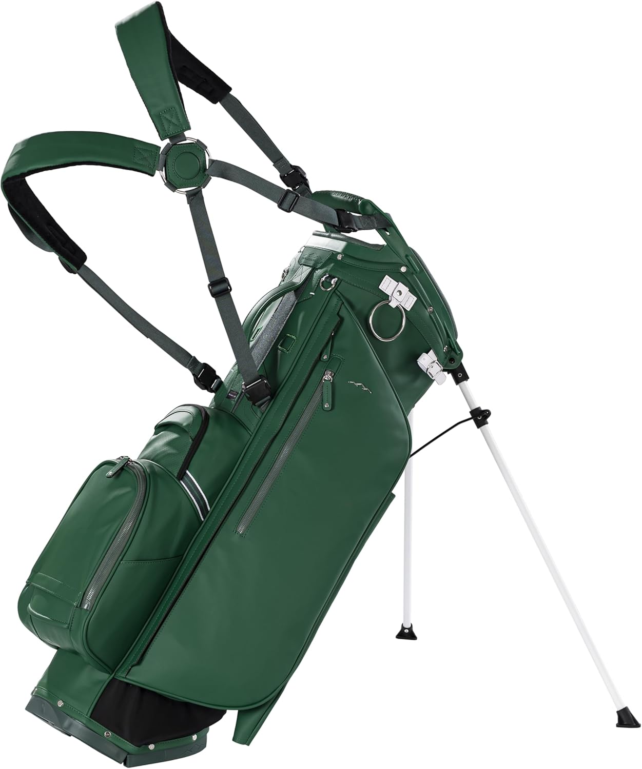 Sun Mountain Men's Matchplay LS Lightweight Stand Golf Bag 14-Way Top - 9 Pockets, Dual Strap System, Push & Electric Cart Compatible Compression Base, 2025 Model - Green Jacket-Fairway