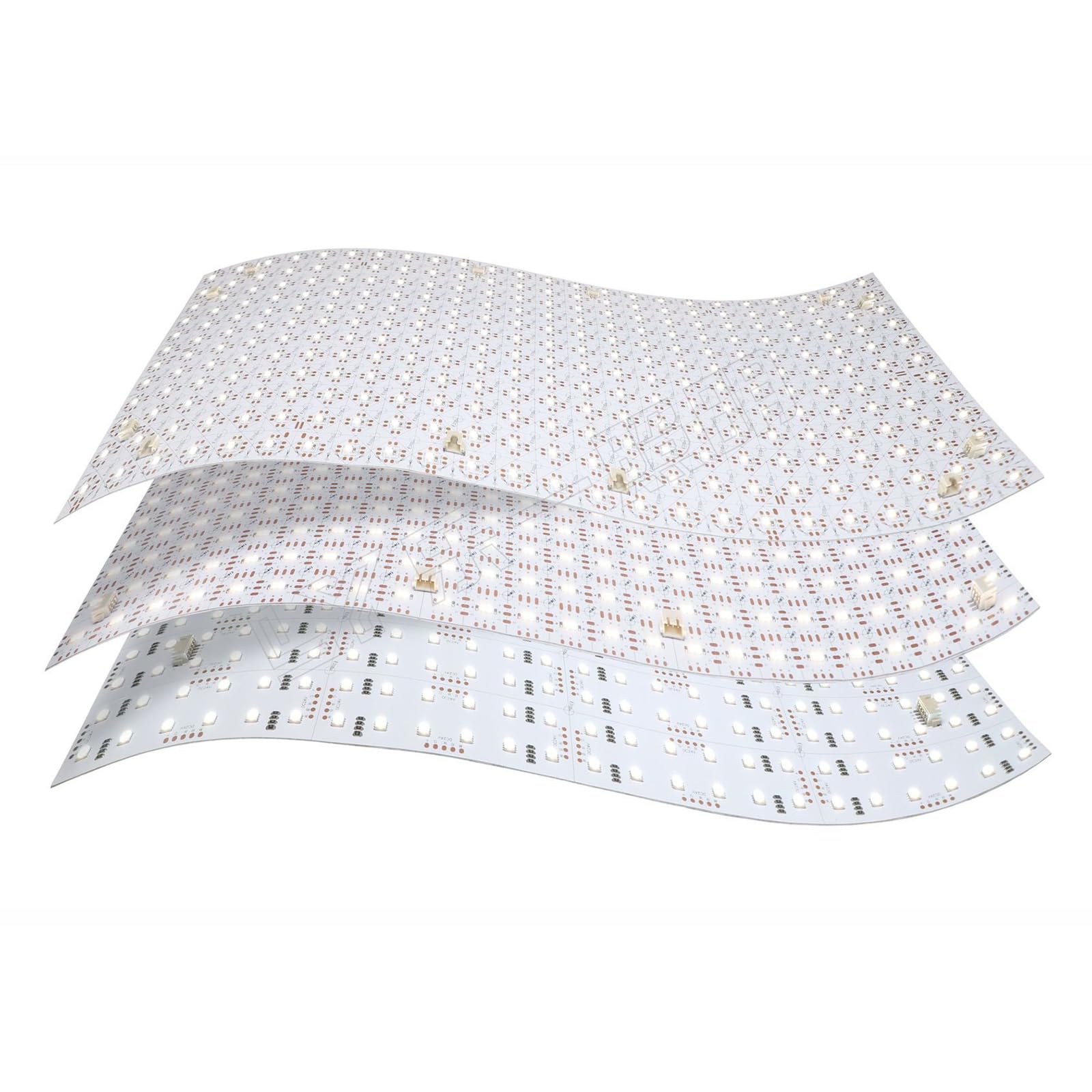 Film LED Trasparente Schermo LED Flessibile 245 * 500mm 36W RGB Colori Regolabili 240Perle Luminose per Soffitto Soft Film Light Box Acrilico Segnaletica-4pcs
