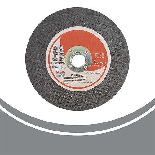 Miniatura 2 de Paquete de 50 ruedas de corte, 4 ruedas de corte de metal y acero inoxidable de 0.040 x 58, disco de corte de metal fino para amoladora angular,