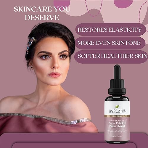 Miniatura 4 de Aceite de semilla de tuna - Jarabe de cactus para cara, cuerpo y cabello | Aceite puro sin refinar, 1 oz (1.0 fl oz)